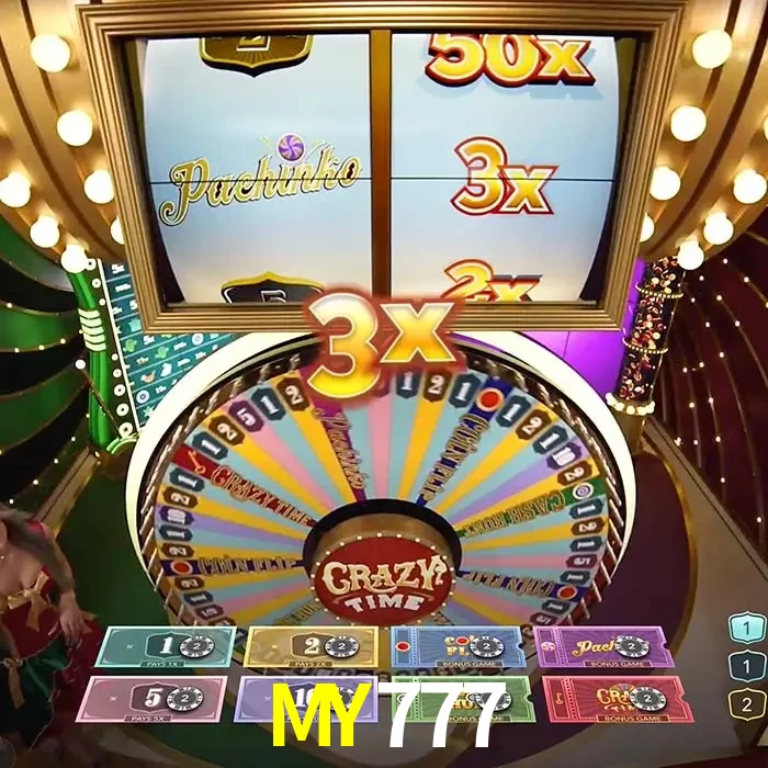 MY777 — Crazy Time live game show | Play on Android APK & iPhone for real money | Evolution